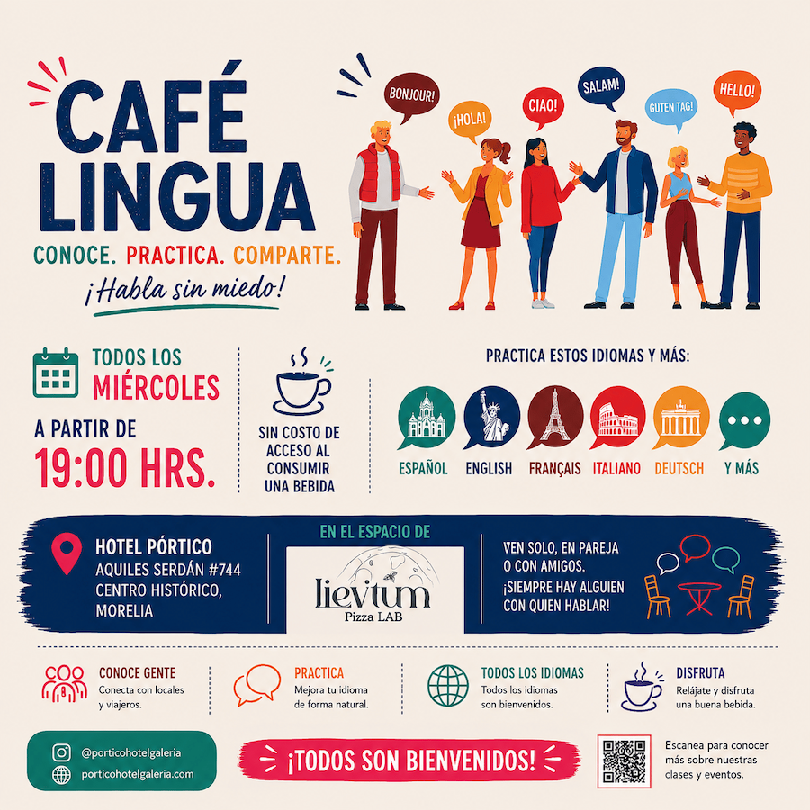 Café Lingua flyer