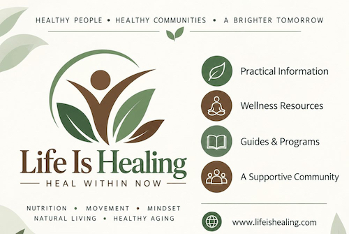 Life is Healing flyer