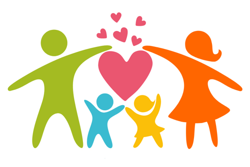 Logo of parents and children